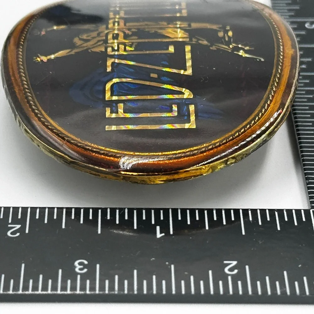 Vintage 1977 Led Zeppelin Belt Buckle‎ Pacifica Mfg Swan Song Icarus 70s Rock